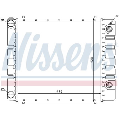 Wasserkühler PKW | LAND ROVER DISCOVERY 2.5 TD 95 | 64328