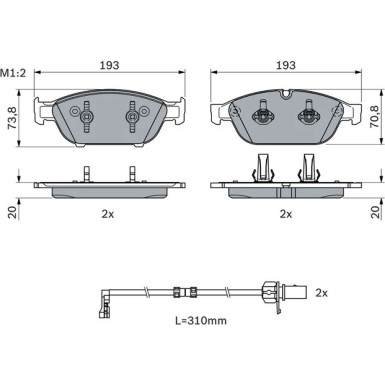 Bremsklötze | AUDI,SEAT,SKODA,VW | 0 986 494 986