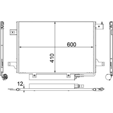 Kondensator, Klimaanlage | AC 369 000P