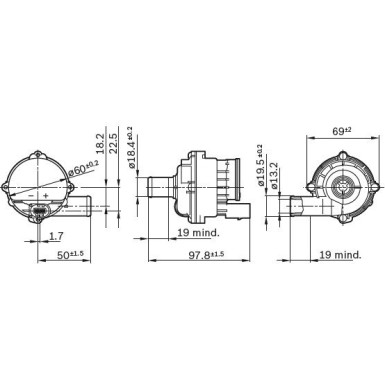 Elektro-Wasserpumpe | MERCEDES | 0 392 023 004