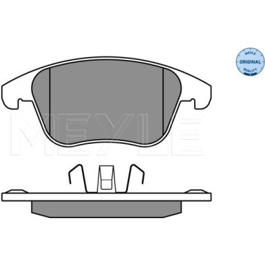 Bremsbelagsatz Citroen C4 04-/Peugeot 5008 09 | 252455719