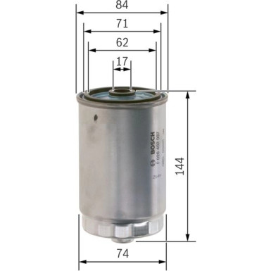 Kraftstofffilter | LAND ROVER,FORD | F 026 402 097