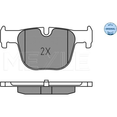 Bremsbelagsatz Bmw T. 3/4 11 | 252551417