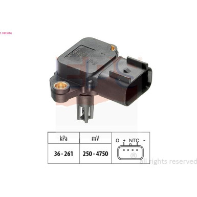 Luftdrucksensor, H÷henanpassun | 1.993.076