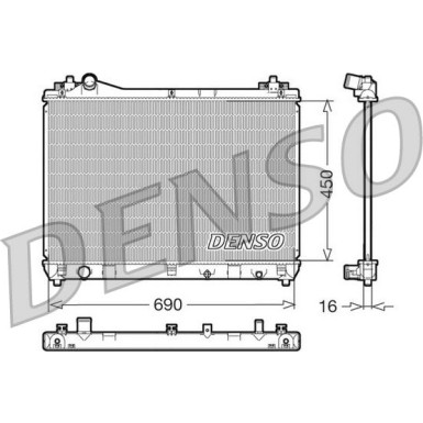 Denso | Motorkühler | DRM47011