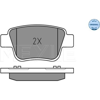 Bremsbelagsatz Toyota T. Avensis 03- Mit Sensor | 025 236 2016/W