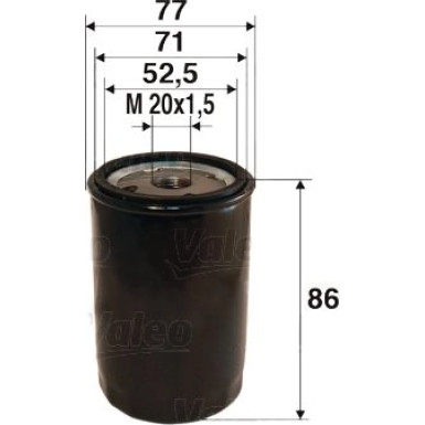 VALEO Ölfilter | 586002