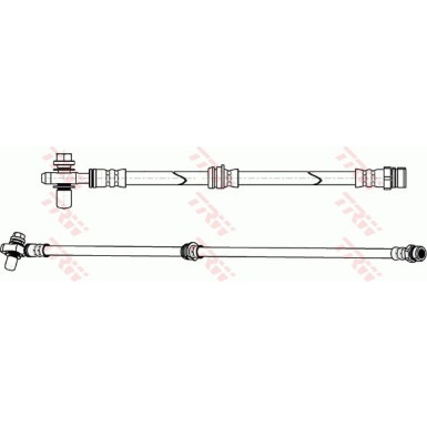 Bremsschlauch | VW TIGUAN 2.0 TDI 10 | PHD1138