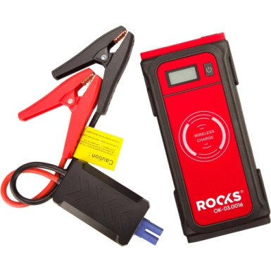 ROOKS Mini-Booster Wireless 12V, 850A – Kabellose Starthilfe