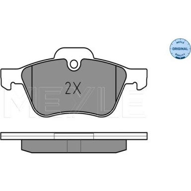 Bremsbelagsatz Mini P. Mini Coope | 252328118