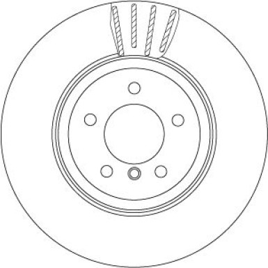 Bremsscheibe Bmw P. E60/61 | DF6625S