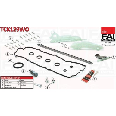 Steuerkettensatz | TCK129WO