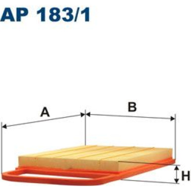 FILTRON Luftfilter | AP 183/1