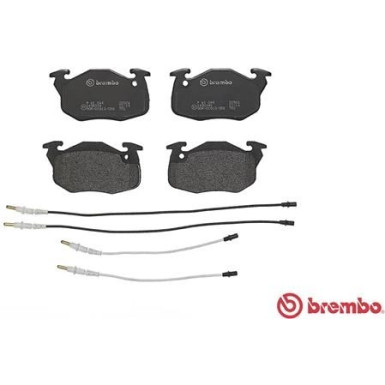 BREMBO Bremsklötze VA | CITROEN AX, Saxo PEUGEOT 106 86-04 | P 61 044