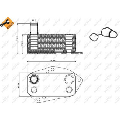 Ölkühler, Motor“L | 31278