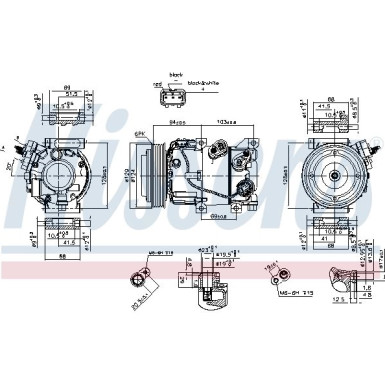 Kompressor PKW | Hyundai IX35 1.7 CRDi 09 | 890229