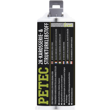 Petec 2K Karosserie- & Strukturklebstoff Crashstabil 50ml | 98155