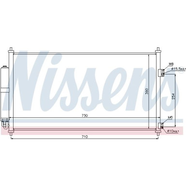 Kondensator PKW | NISSAN X-TRAIL 02 | 94893