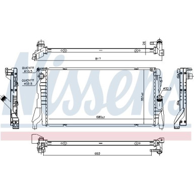 Wasserkühler PKW | Mini (F55-F56) 13 | 69708