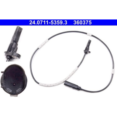 ATE ABS Sensor | 24.0711-5359.3