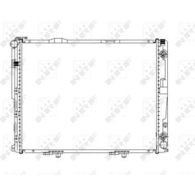 NRF Motorkühler | 58156