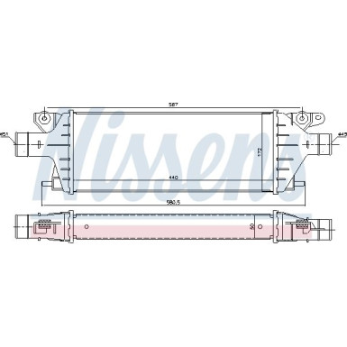 Ladeluftkühler PKW | Suzuki SX-4 2.0 DDIS 09 | 96484