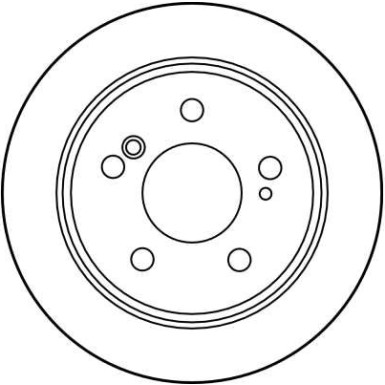 Bremsscheibe Db T. W124/W201 82-97 | DF1583