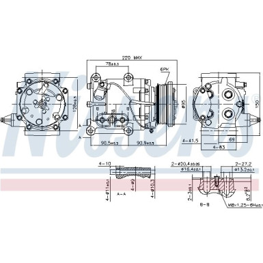 Kompressor PKW | Ford Mondeo II 96 | 89365