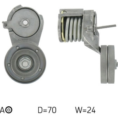 Spannrolle Multi-V | SEAT,SKODA,VW Golf IV | VKM 31016