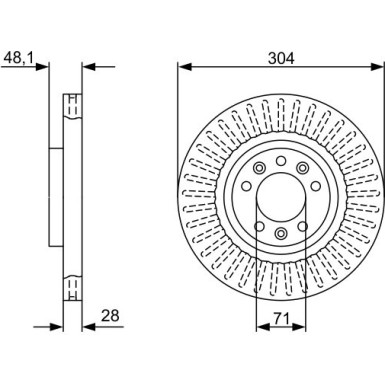 Bremsscheibe | PEUGEOT,CITROEN | 0 986 479 A89