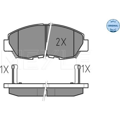 Bremsbelagsatz Honda P. Accord -96 Mit Sensor | 025 214 9918/W