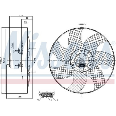 Kühlerlüfter PKW | FORD Galaxy 95-06 | 85542