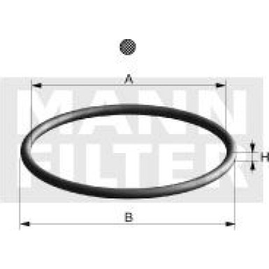 Mann & Hummel Dichtung | BMW E36,E46,E39,Z3 | Di 007-00