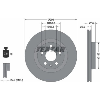 Bremsscheibe | 92323905