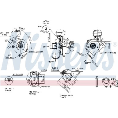 Nissens Turbo | AUDI A6 Avant (4F5, C6) 05 | 93200