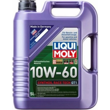 Liqui Moly Synthoil Race Tech GT1 10W-60 5 l | 1391 | 5L Kanister Kunststoff