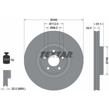 Bremsscheibe | 92289305