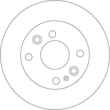 TRW Bremsscheibe | DF4438