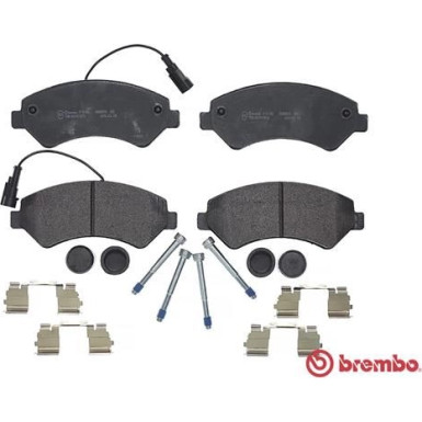 BREMBO Bremsklötze VA | CITROEN,FIAT,PEUGEOT 06 | P 61 118