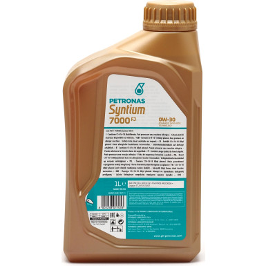 PETRONAS Syntium 7000 FJ 0W-30 SN | 1 Liter | 70670E18EU