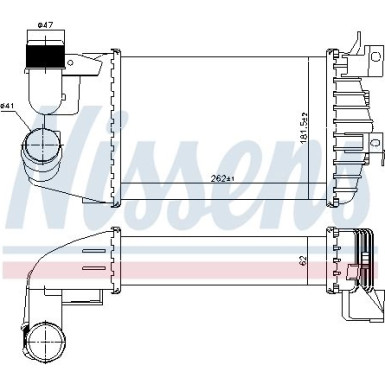 Ladeluftkühler PKW | Opel Astra H 04 | 96370