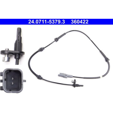 ATE ABS Sensor | 24.0711-5379.3