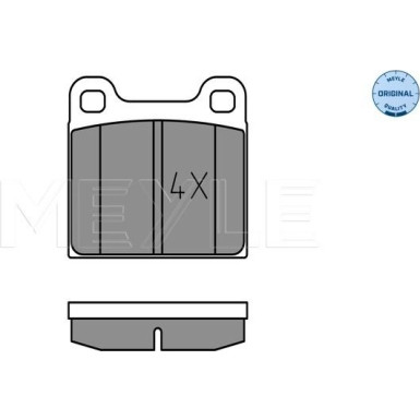 Bremsbelagsatz Db T. W123 | 252103515