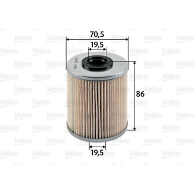 VALEO Kraftstofffilter | 587917