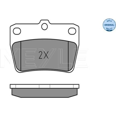 Bremsbelagsatz Toyota T. Rav-4 1.8/2.0/2.0D 00- Mit Sensor | 025 236 5614/W