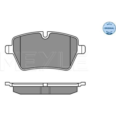 Bremsbelagsatz Mini P. Mini Coope | 252398418