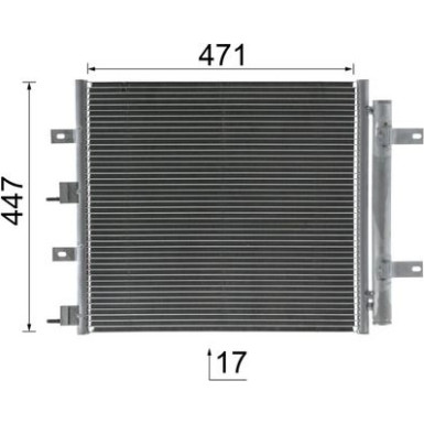 Kondensator, Klimaanlage | AC 481 000S