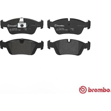 BREMBO Bremsklötze VA | BMW 3, Z3, Z4 90-07 | P 06 024