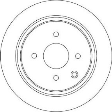 Bremsscheibe Nissan T. Cube/Tiida 1.6-1.8/1.5 Dci 07 | DF6317