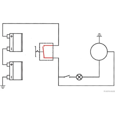 Hauptschalter, Batterie | geschraubt M10, Lochabstand 39mm | 70465062